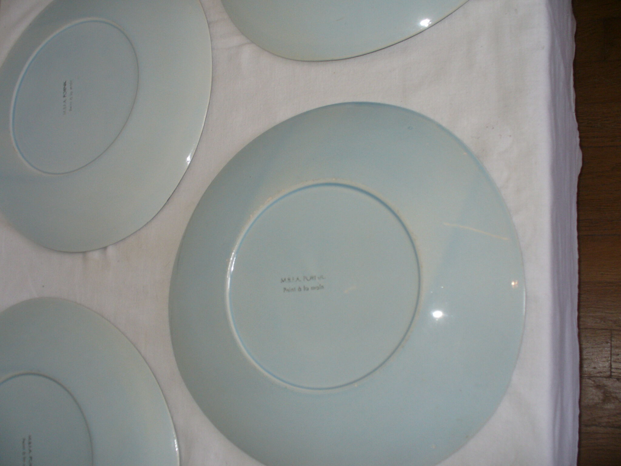 Plates Seafood Mbfa - Pornic of the 50s