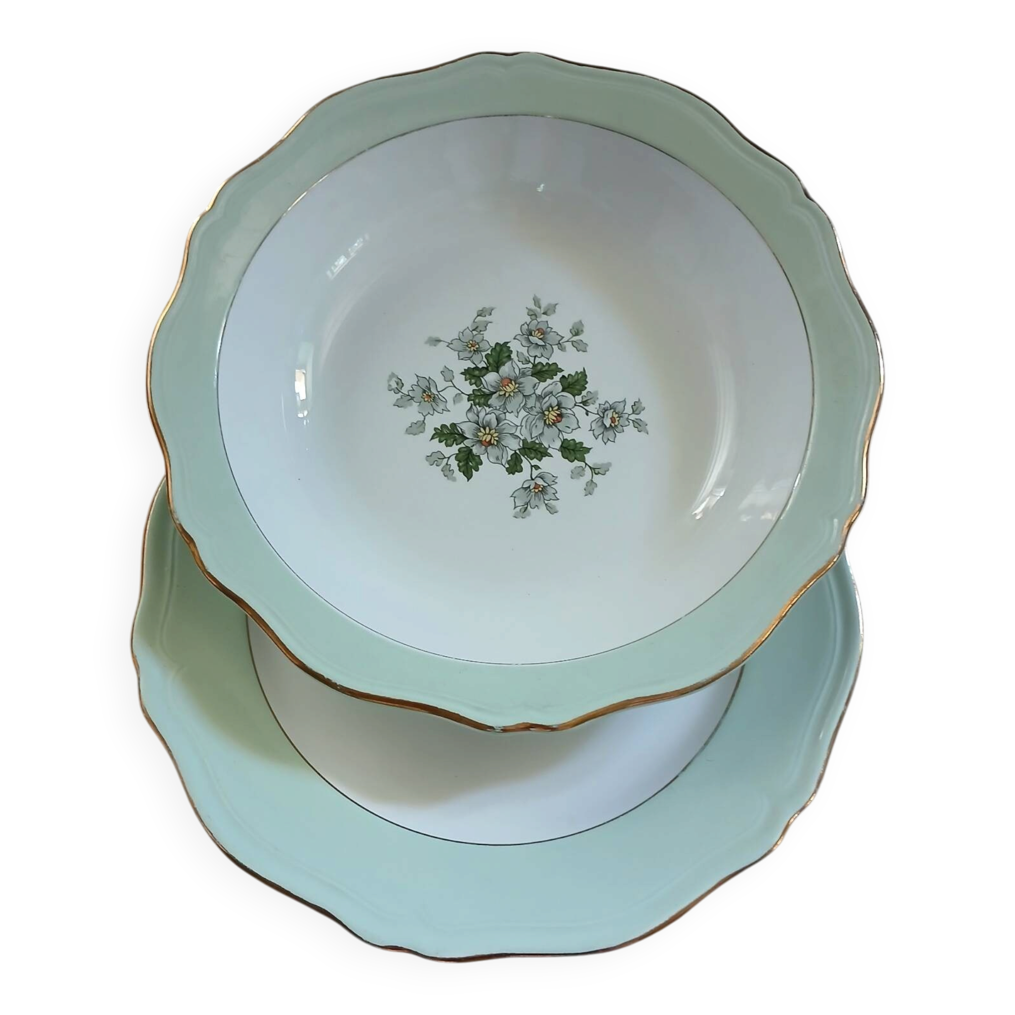 2 large old dishes Saint Tropez