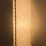 Long Japanese paper applique and pearl cord