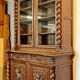 Renaissance-Style Oak Hunting Lodge Library