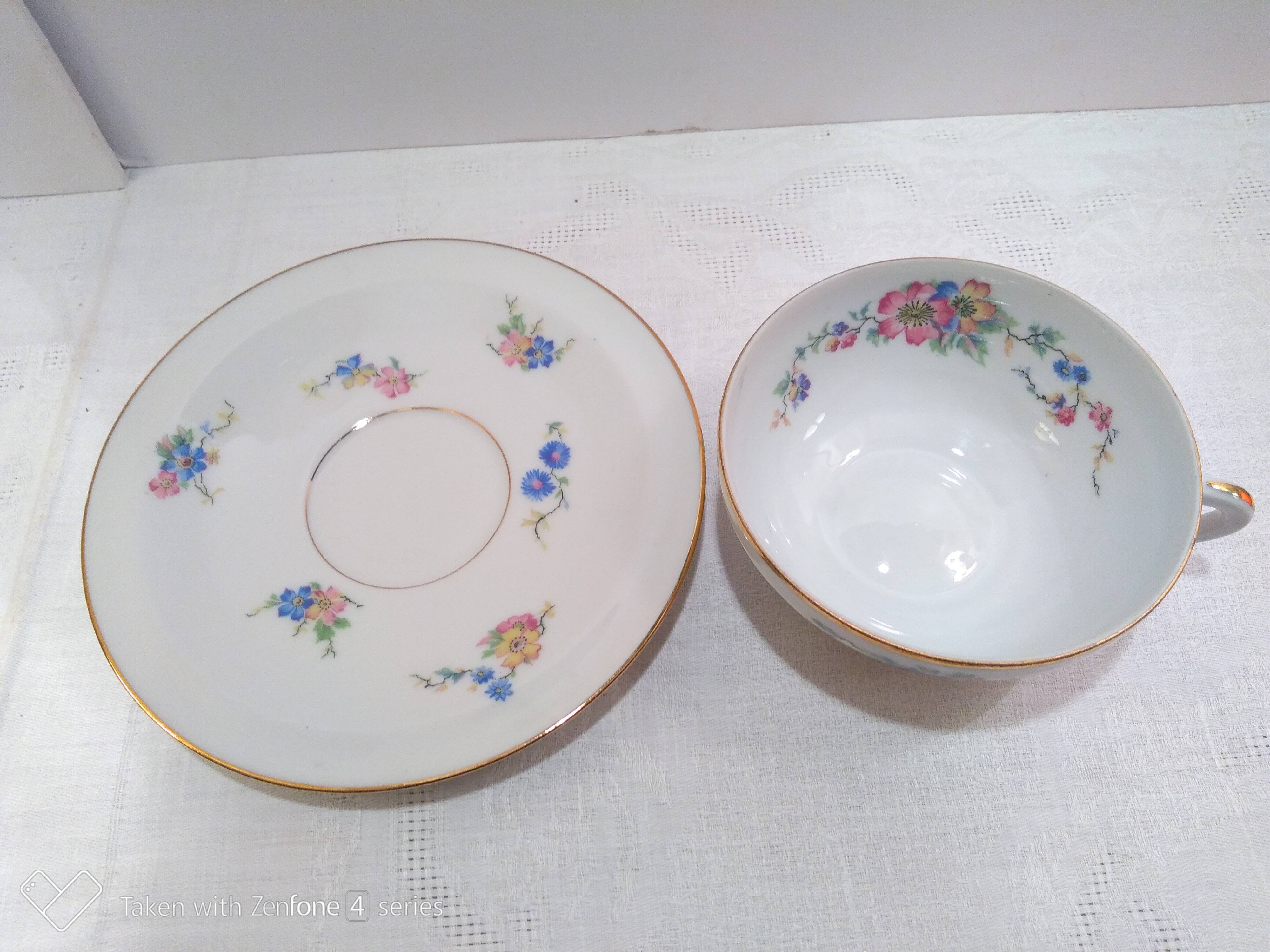 Limoges breakfast cup