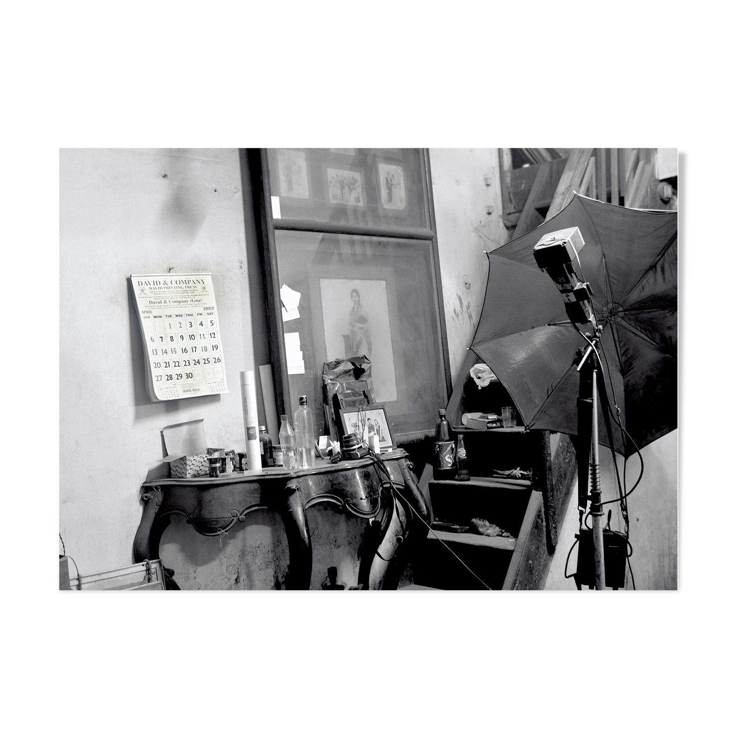 Photography photo studio Bombay 1980