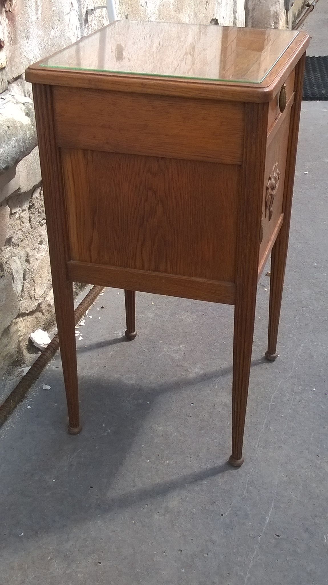 Art deco bedside table