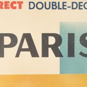 Paris, Pan Am Airways Travel Poster, 93 x 123 cm