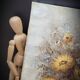 Painting on canvas Flowers Mogisse