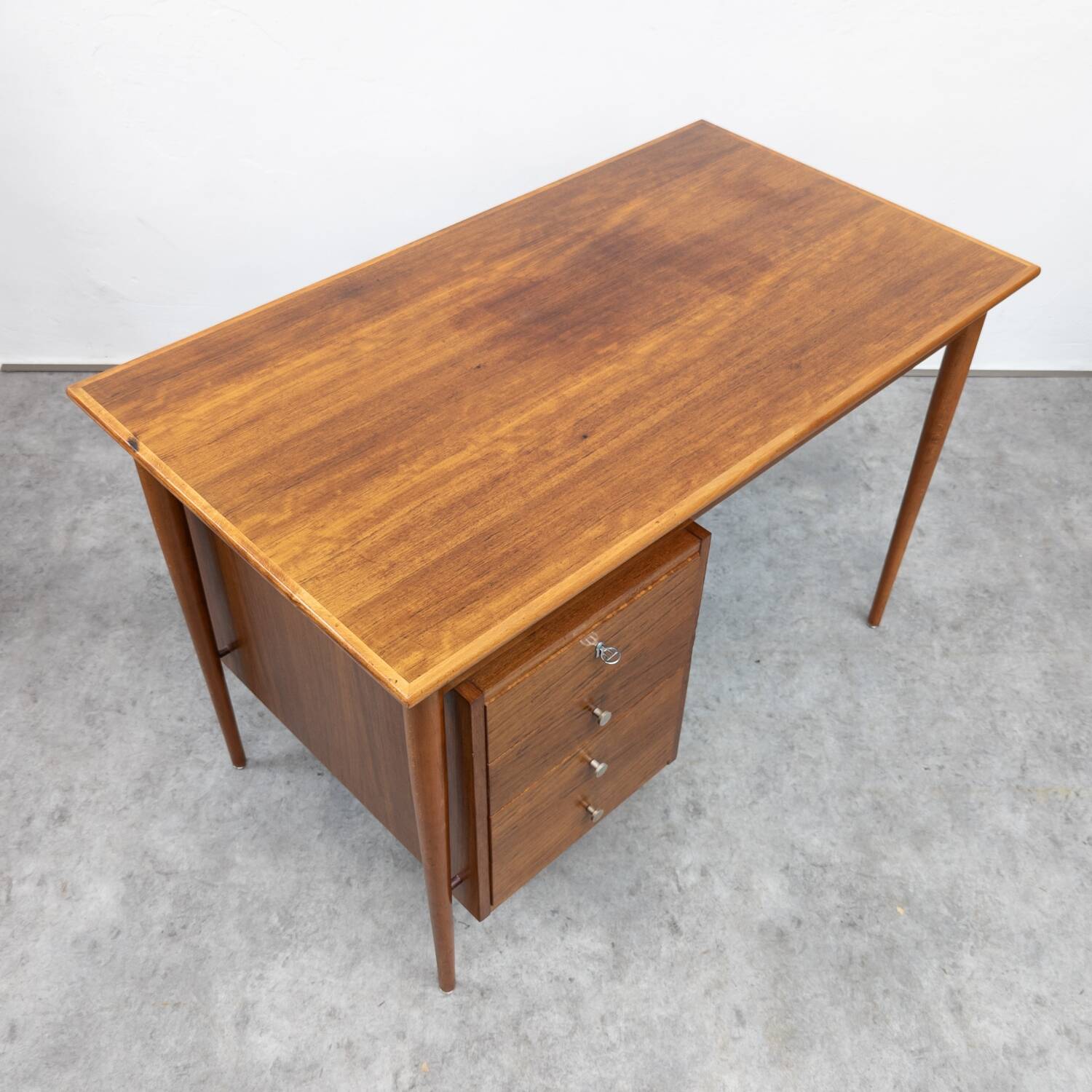 Mid Century desk by Karel Vyčítal for Dřevotvar Jablonné, 1960s