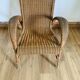 Fauteuil osier et rotin