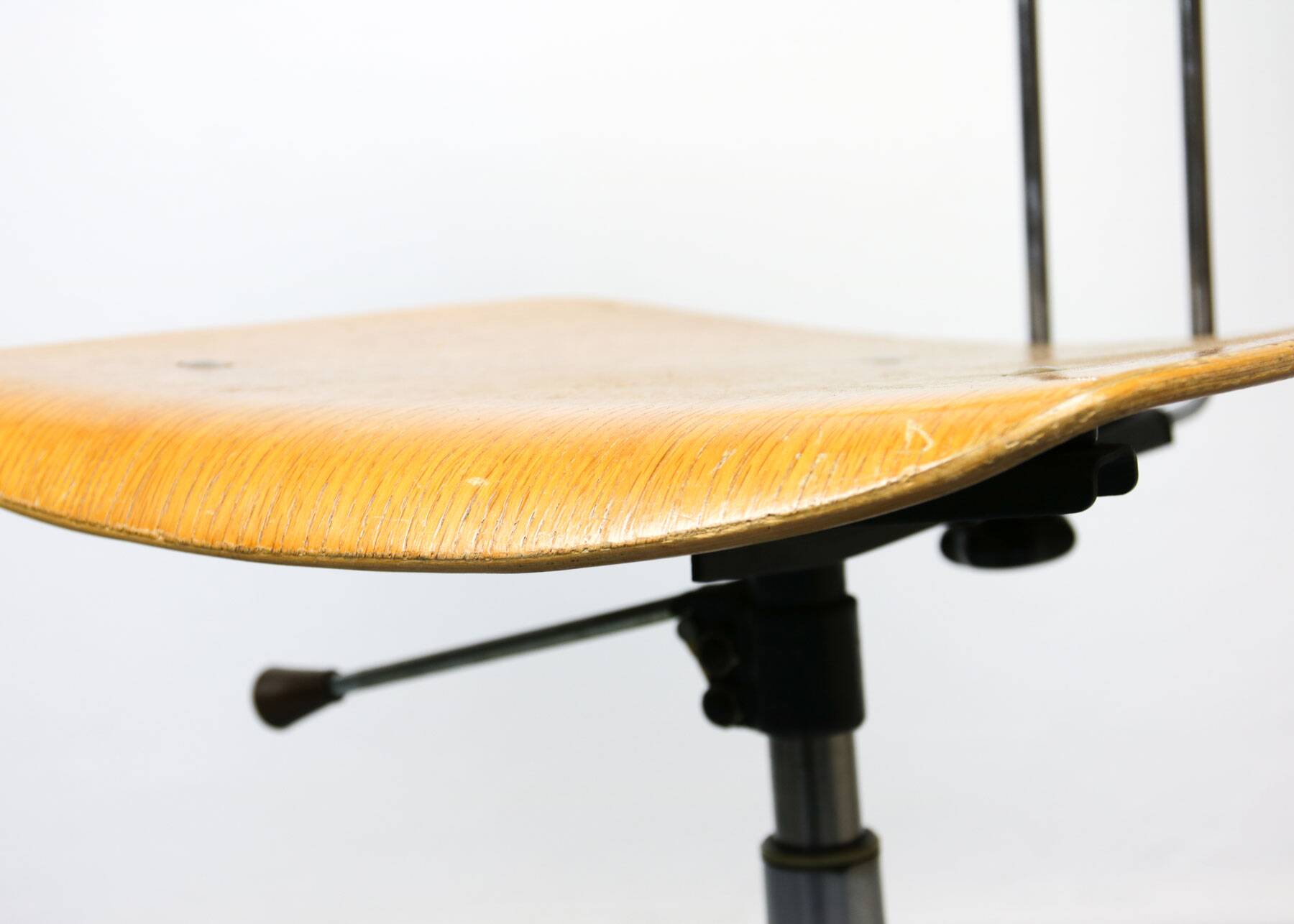 Vintage Adjustable Swivel Office Chair