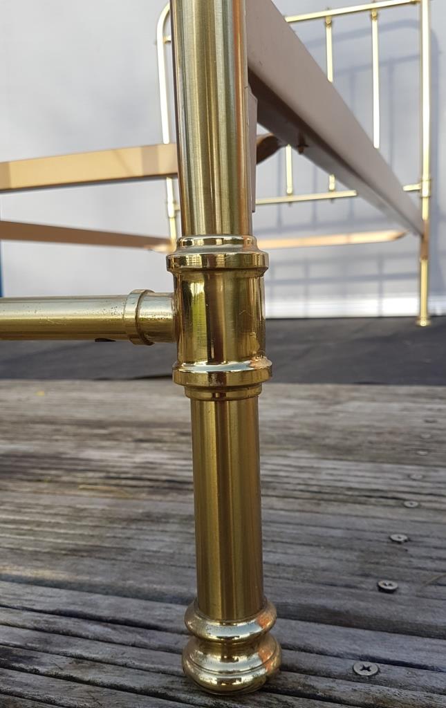 Vintage brass bed 90x190