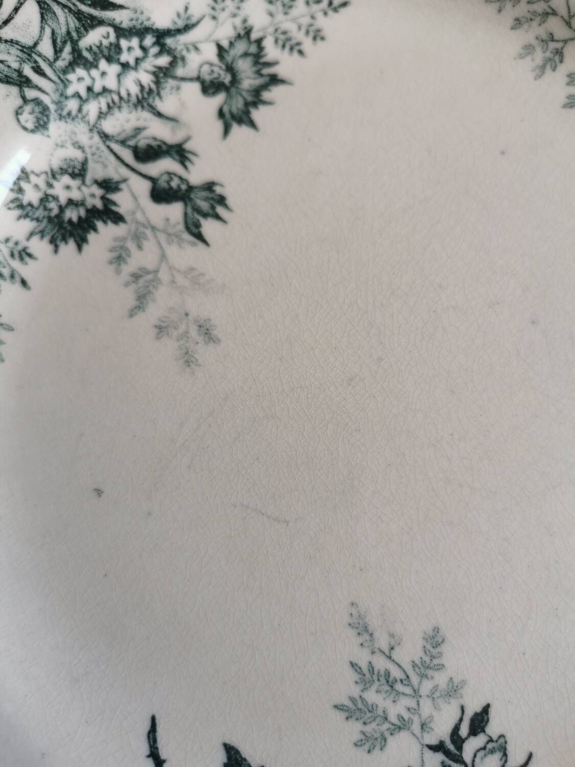 Old HC dessert plates, iron earth