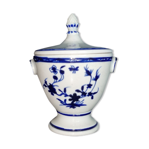 Pot à sucre en porcelaine de Tournai