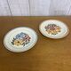 Vintage Montereau Hbcm plate pair