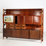 Italian rosewood highboard