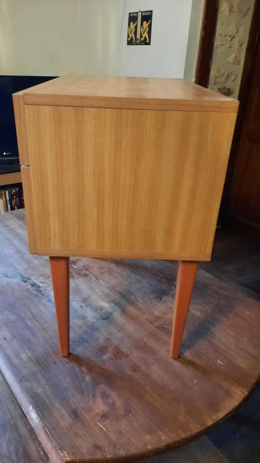 Vintage bedside table