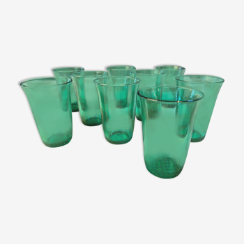 Lesieur oil advertising glasses