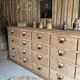 Old workshop drawer unit