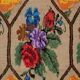 Vintage Turkish kilim handwoven 150x183 cm