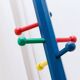 Armoire en bois multicolore par Pierre Sala - Memphis Pop Art Vintage, années 1970