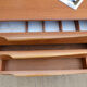 McIntosh teak sideboard - wave handles - 200 cm