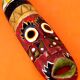 Hanging African / Tribal Mask (large model) Carved and coloured wood