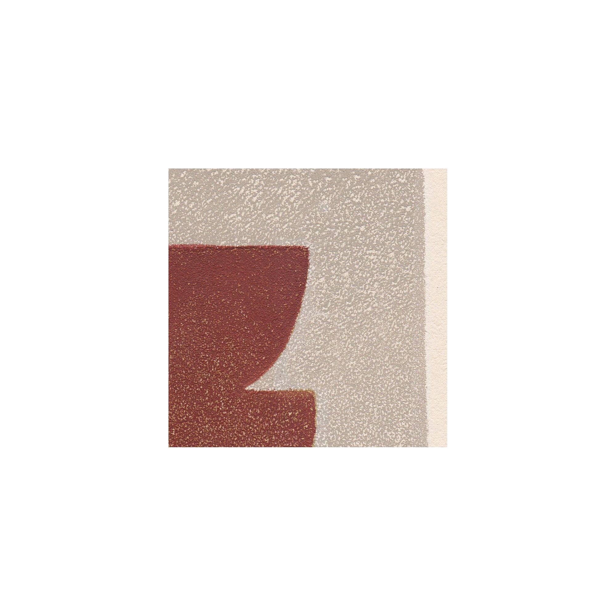 A pair of abstract paintings on paper, signed eawy