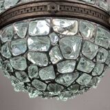 Antique style Art Nouveau chandelier with chains, Austria, 1890s