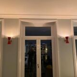 1950s diabolo wall lamp