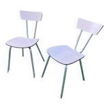 2 Formica chairs from the 50s/60s