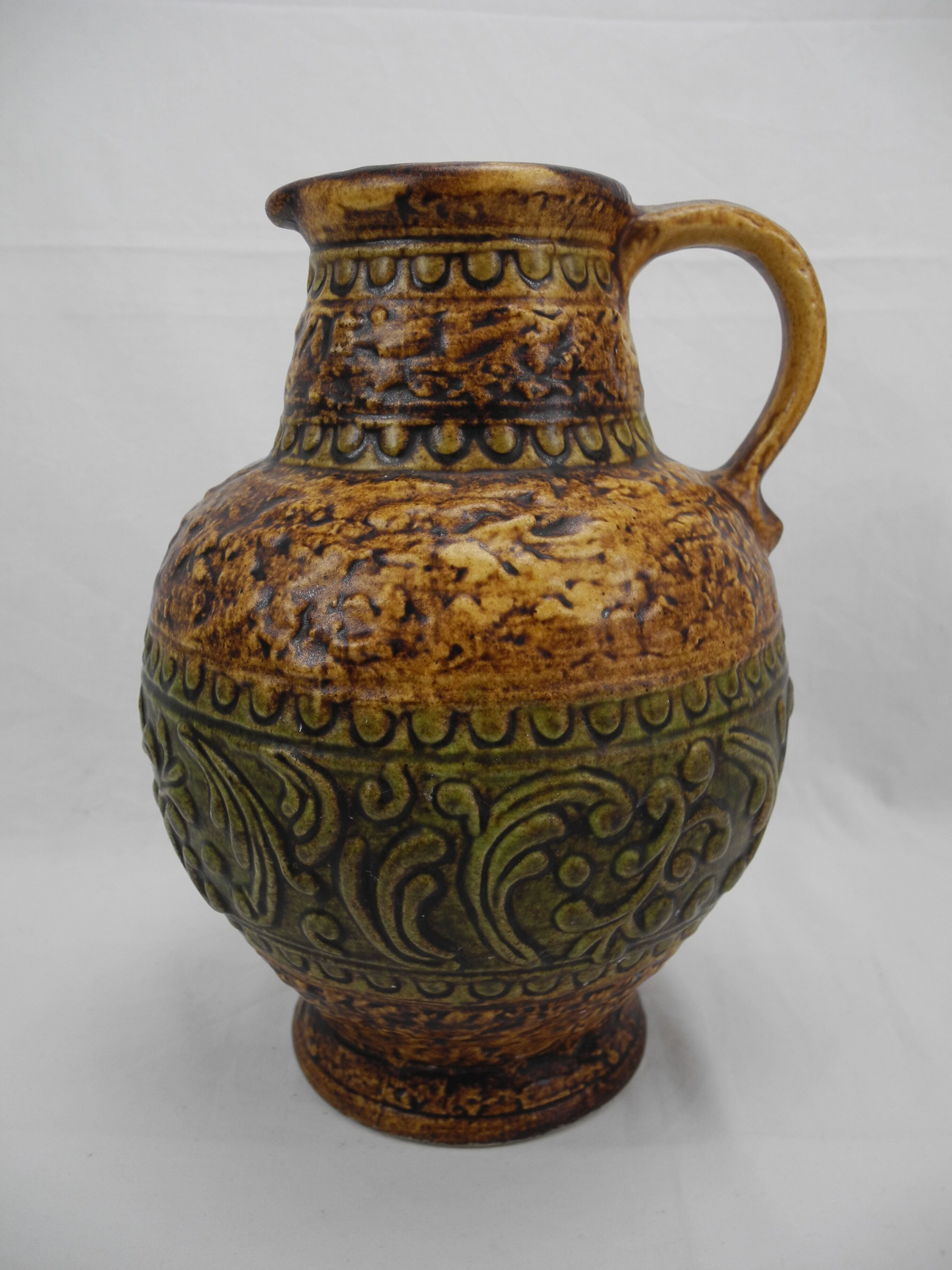 Vase jasba west germany vintage deco keramik