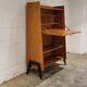 Vintage secretaire with bookcase, 1950s