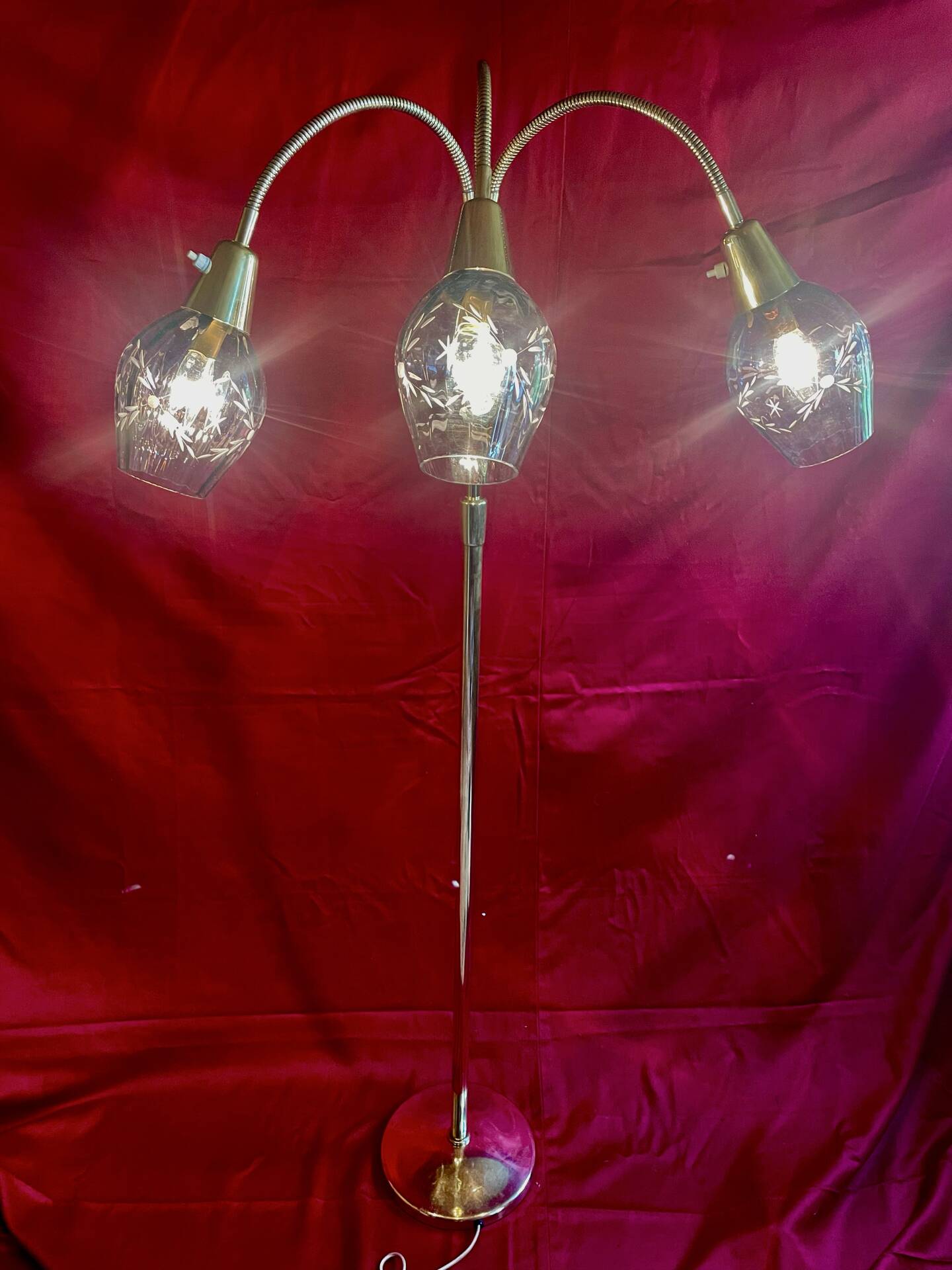 Adjustable floor lamp, 1960, origin Austria