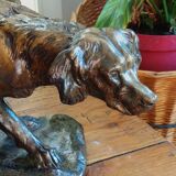 Gordon Setter terracotta statue after T Cartier
