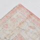 6x9 Turkish Soft Pink Bordered Vintage Rug, 191x282Cm