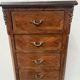 Louis XV style seven-day chest in rosewood veneer, 20th century