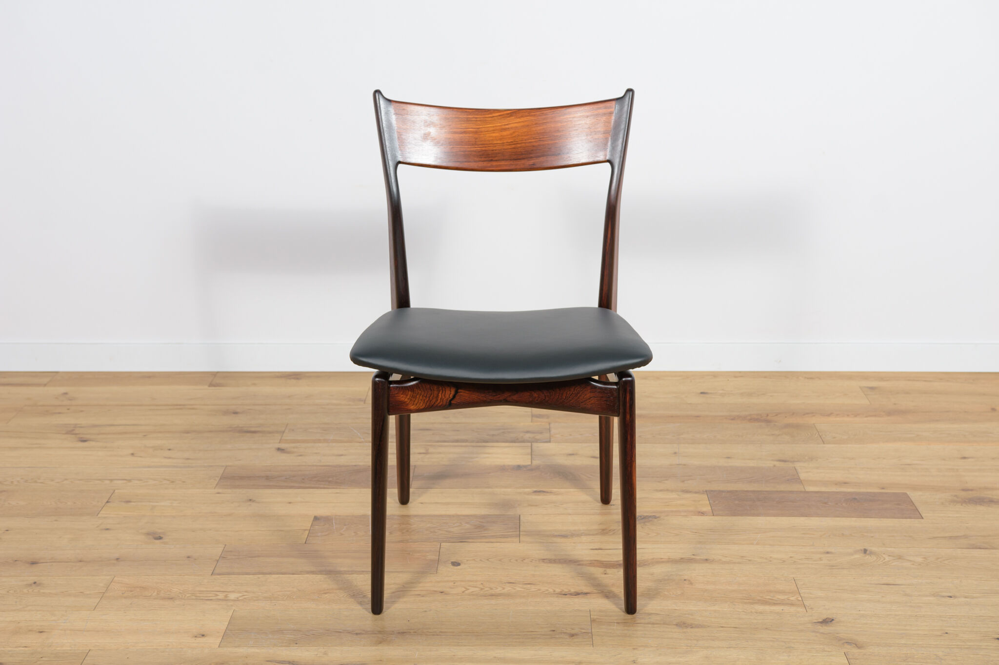 Mid Century Rosewood Dining Chairs by  H. P. Hansen for Randers Møbelfabrik, 1960s, Set of 4
