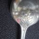 5 christofle spoons laurel channels silver metal