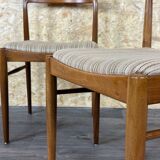 2x 60s 70s dining chair dining chair mid century Danish modern design