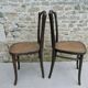 Pair of Thonet bistro chairs