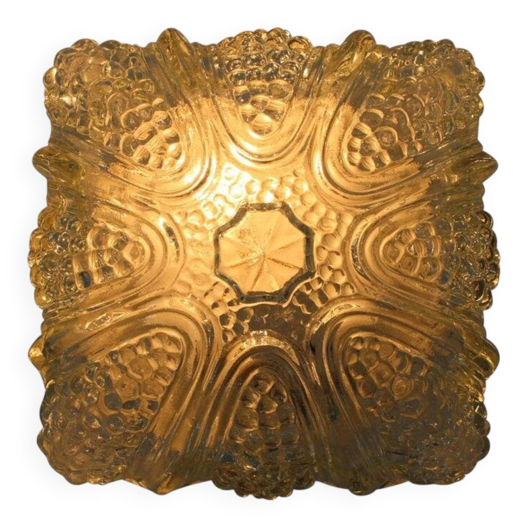 Midcentury Design Wall or Ceiling Lamp, Flush Mount, 1970s