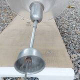 Holophane art deco glass pendant light