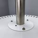 Space Age UFO Chandelier, Metal and Glass, Czechoslovakia 1970s
