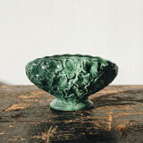 Small earthenware planter in relief barbotine style with ivy, Sylvac England.