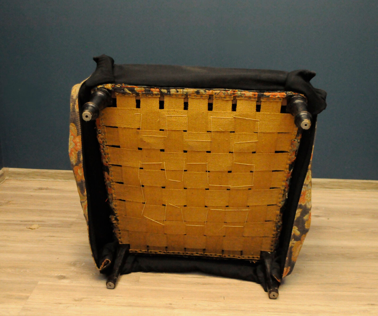 Scandinavian fireplace armchair