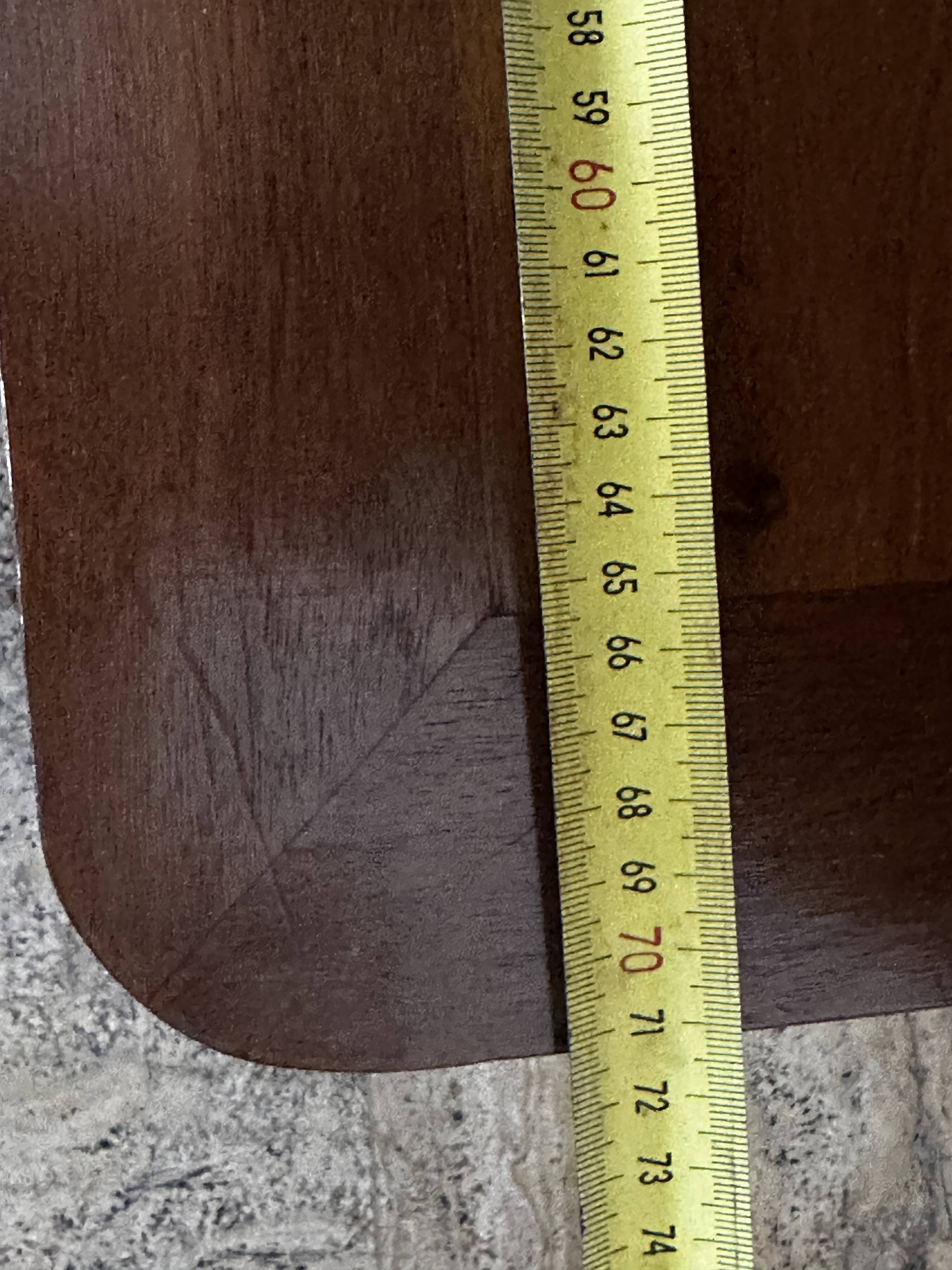 1930s Art Deco side table in marquetry walnut