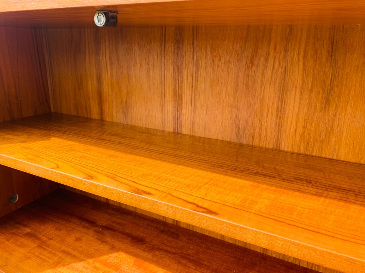 Teak storage cabinet, Scandinavian style, Circa 60's