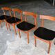 Set of 4 chairs by Hans Olsen for Frem Rojle.