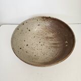 Salad bowl Ceramic stoneware pyrithione dish signed pictogram 34cm