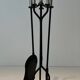 Fire Necessary Golf Model in Black Lacquered Metal and Chrome Golf Clubs