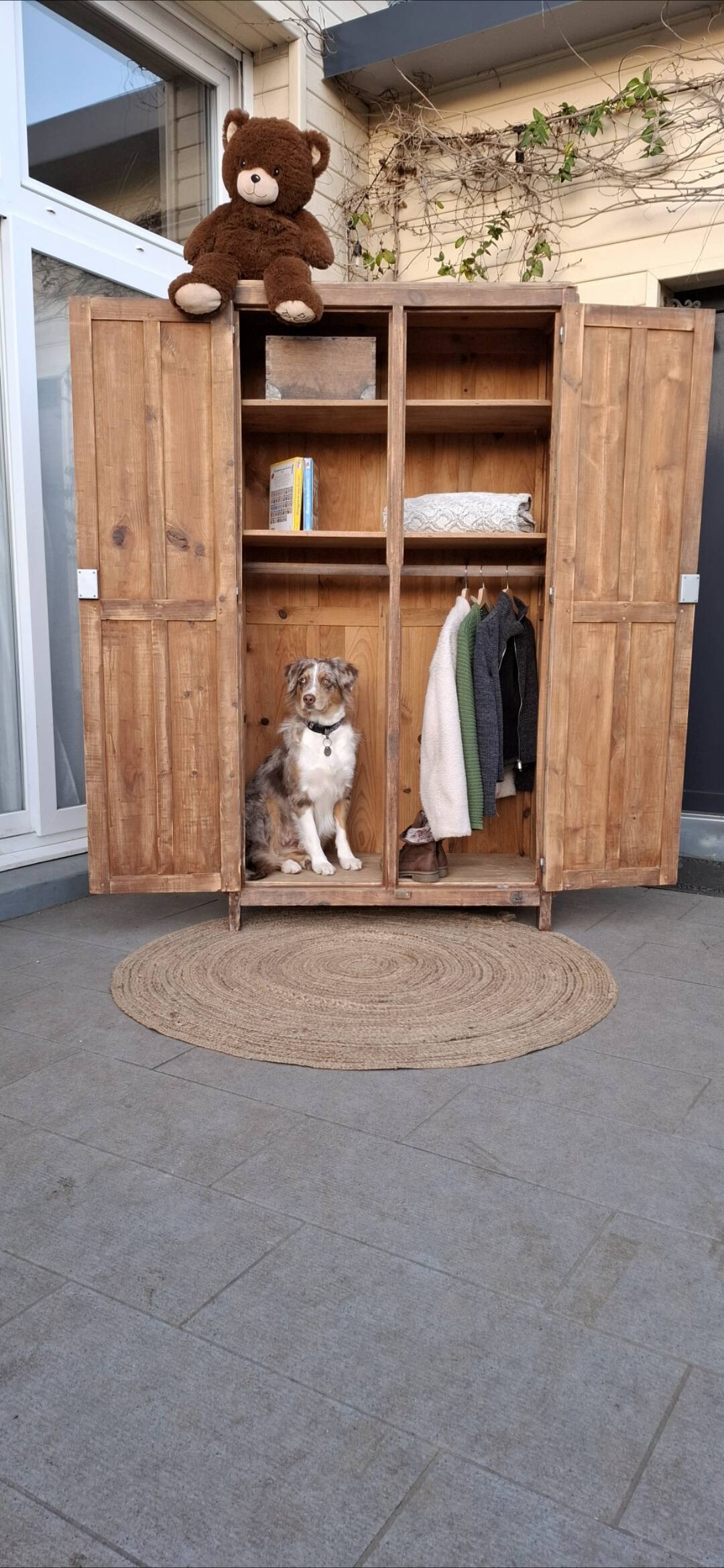 Renovated Parisian wardrobe