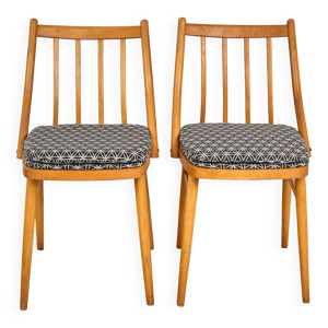 Paire chaises salle